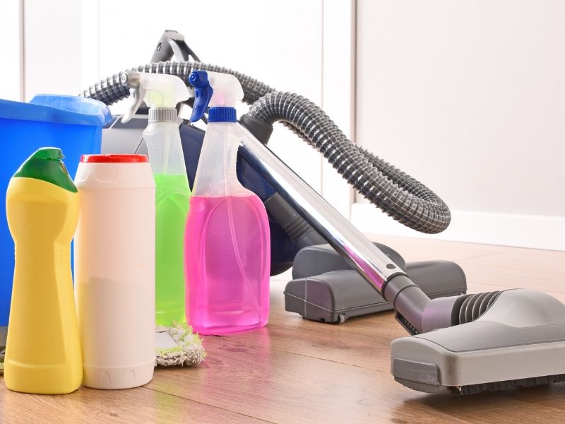 household cleaning products